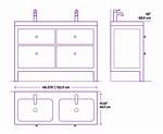 Double Vanity Dimensions