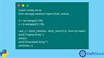 Downsample Array in Python