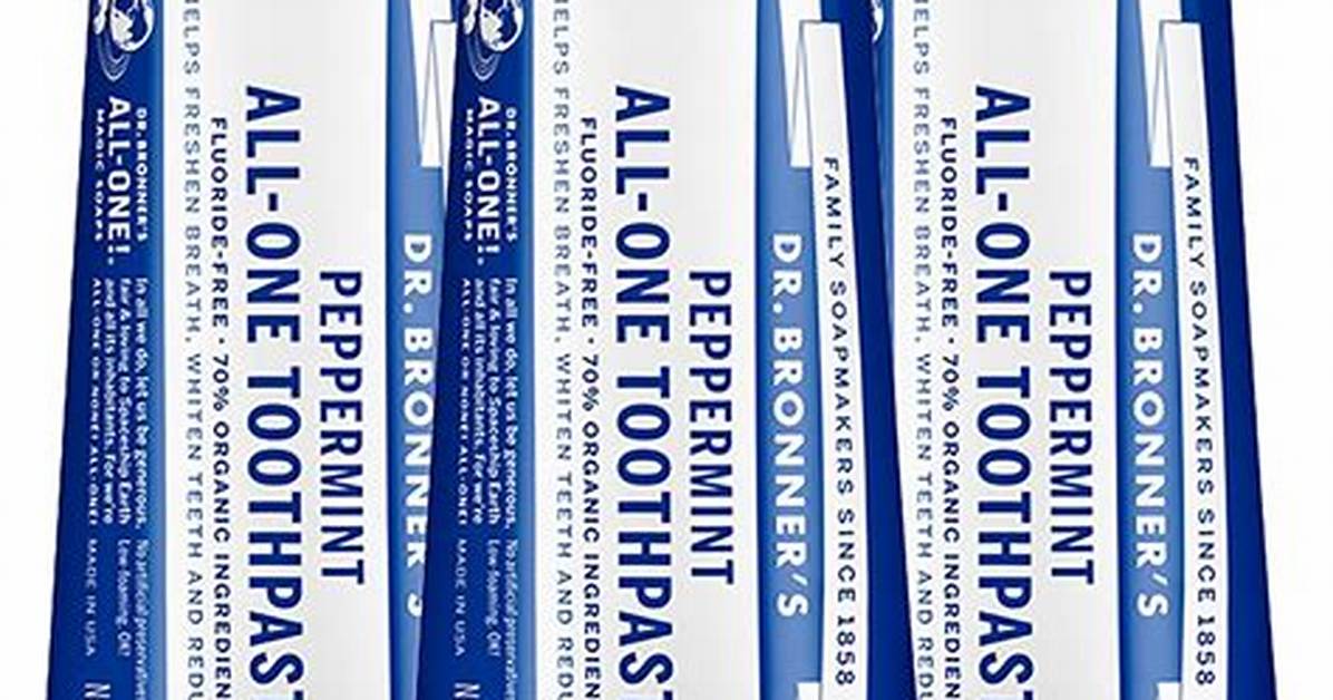 Dr Bronner’s Toothpaste