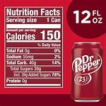 Dr Pepper Sugar Content