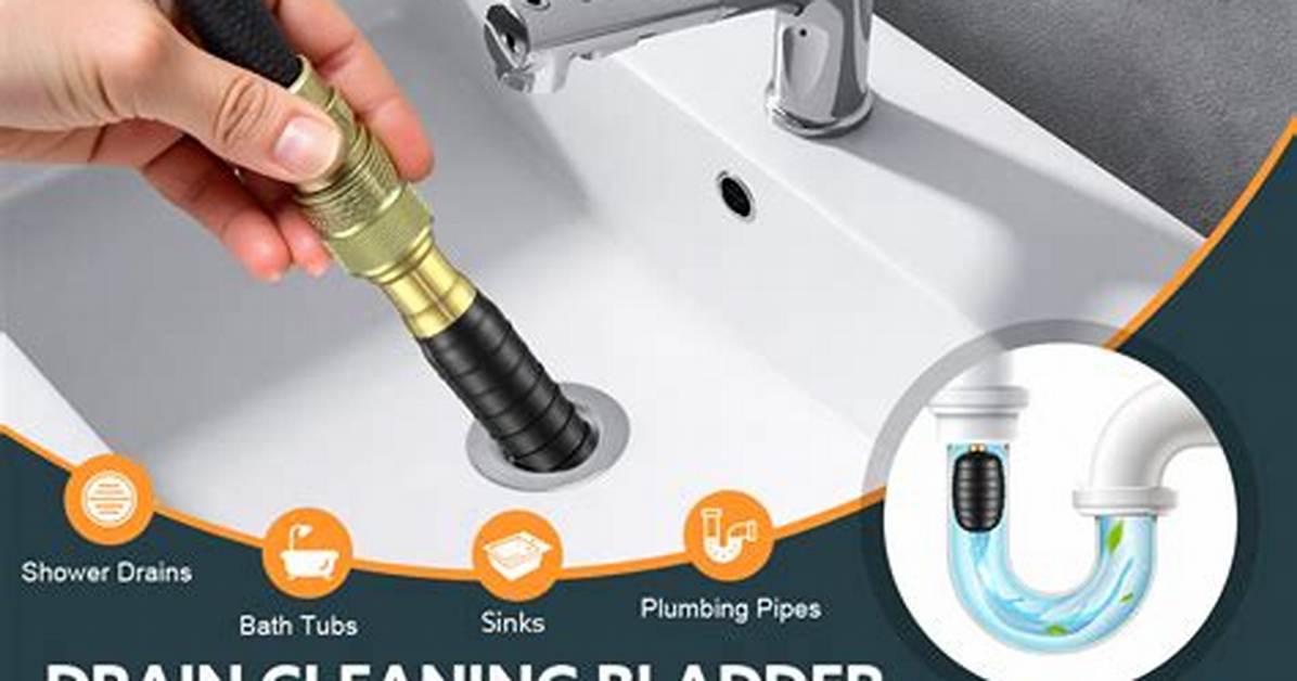 Drain Cleaning Bladder