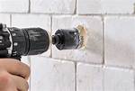 Drilling into Tile