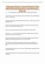 Drivers Test Arkansas