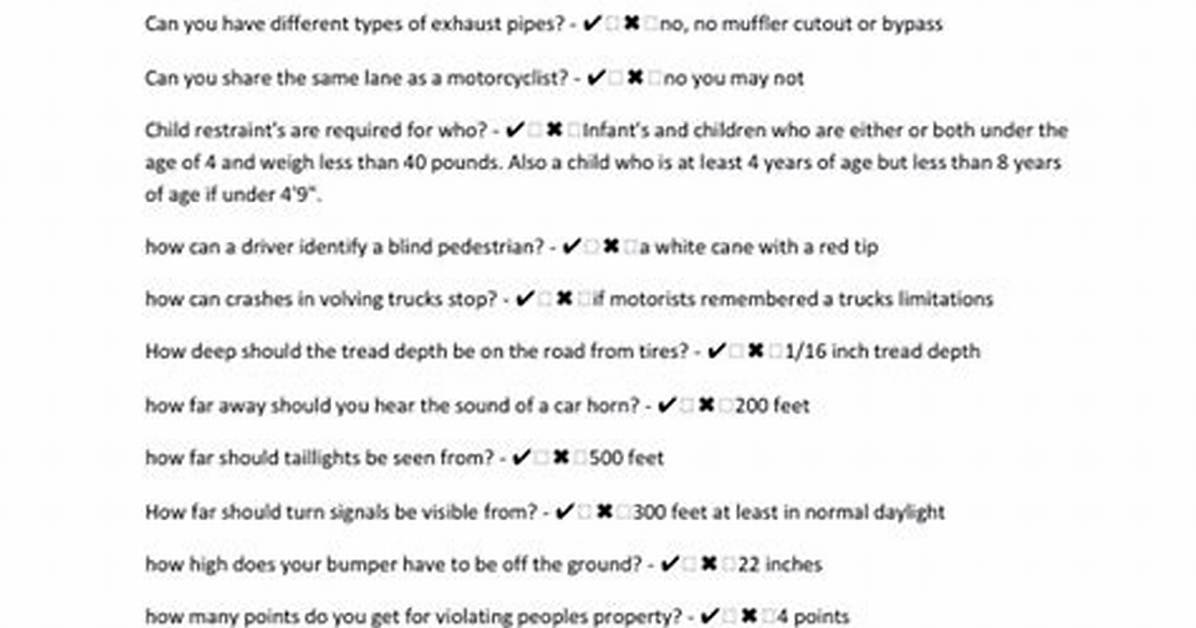 Drivers Test Ohio