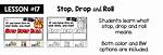 ___ Drop and Roll (Certain Instructions)