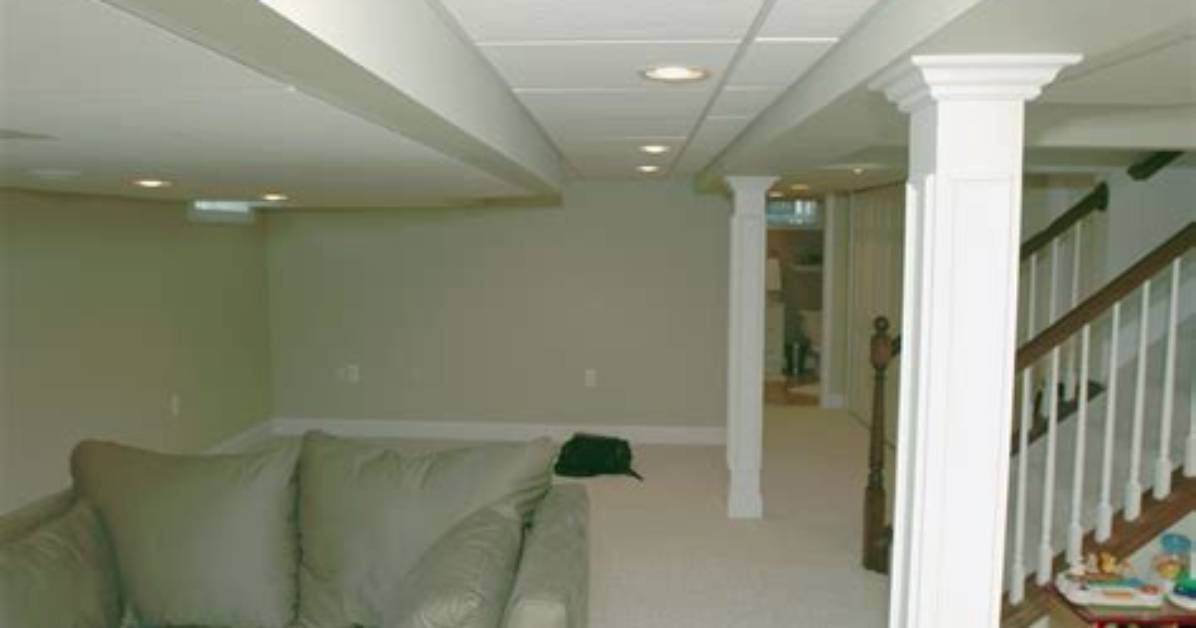 Drop Ceiling in Basement