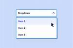 Drop-Down ___ (List on a Computer)