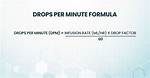 Drops per Minute