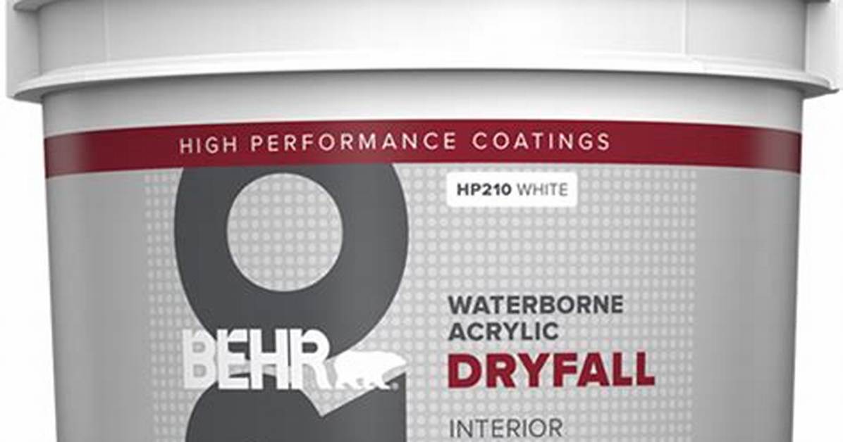 Dry Fall Paint