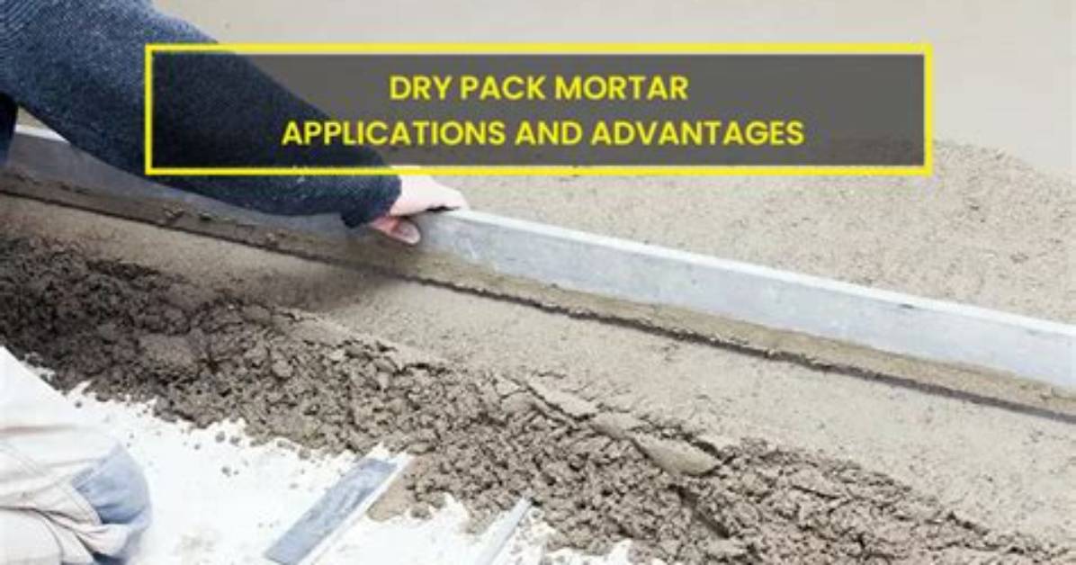 Dry Pack Mortar