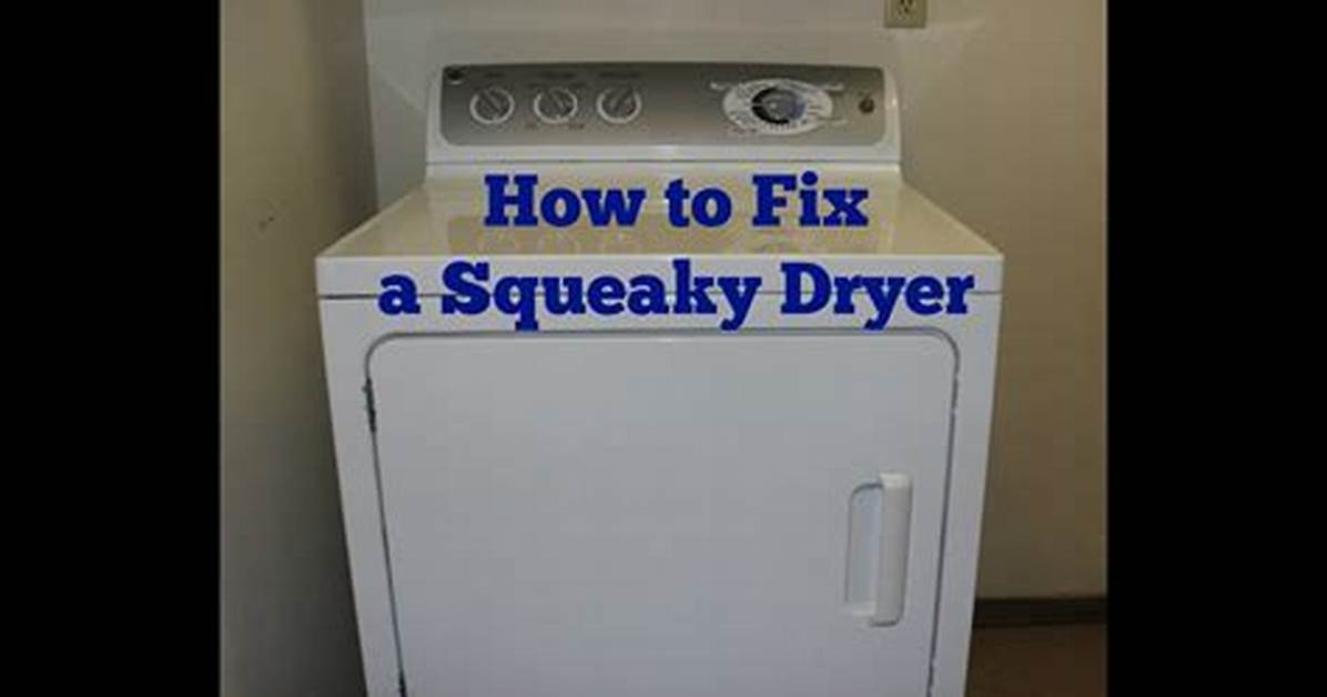 Dryer Squealing