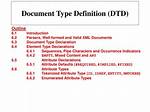 Dtd Meaning
