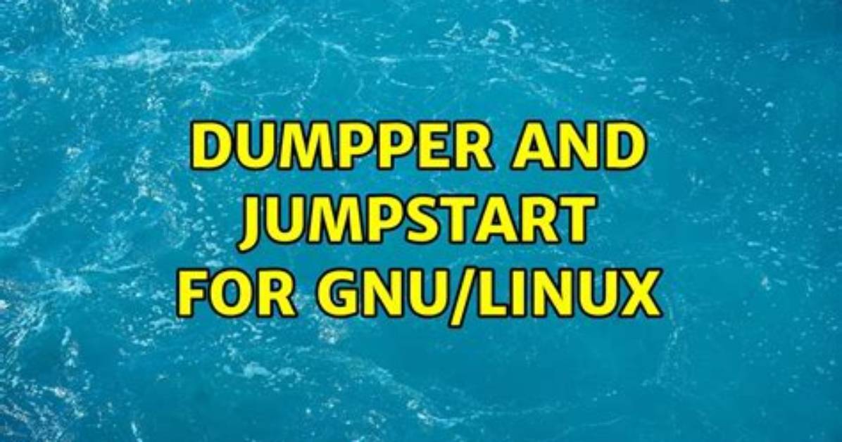 Dumpper and Jumpstart for Gnu/Linux