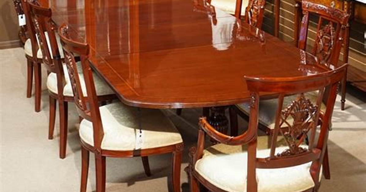 Duncan Phyfe Dining Table