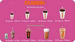 Dunkin Sizes
