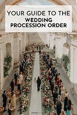 During a Wedding Procession?