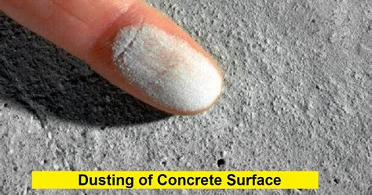 Dusting Concrete