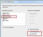 Dynamically Set a Hyperlink Control's Navigateurl Property Inline
