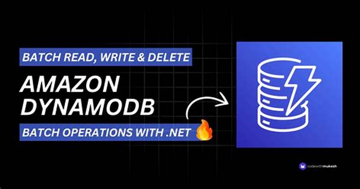 Dynamodb Batch Update