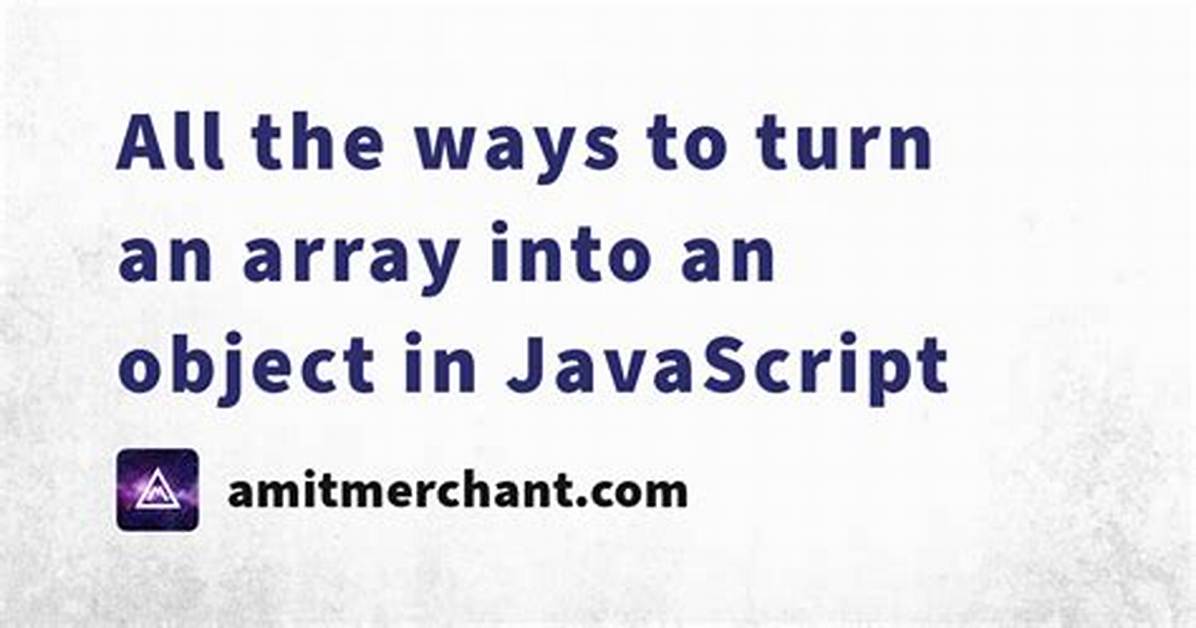 Easy Way to Turn Javascript Array into Comma-Separated List?