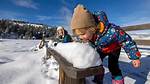 Eating Snow