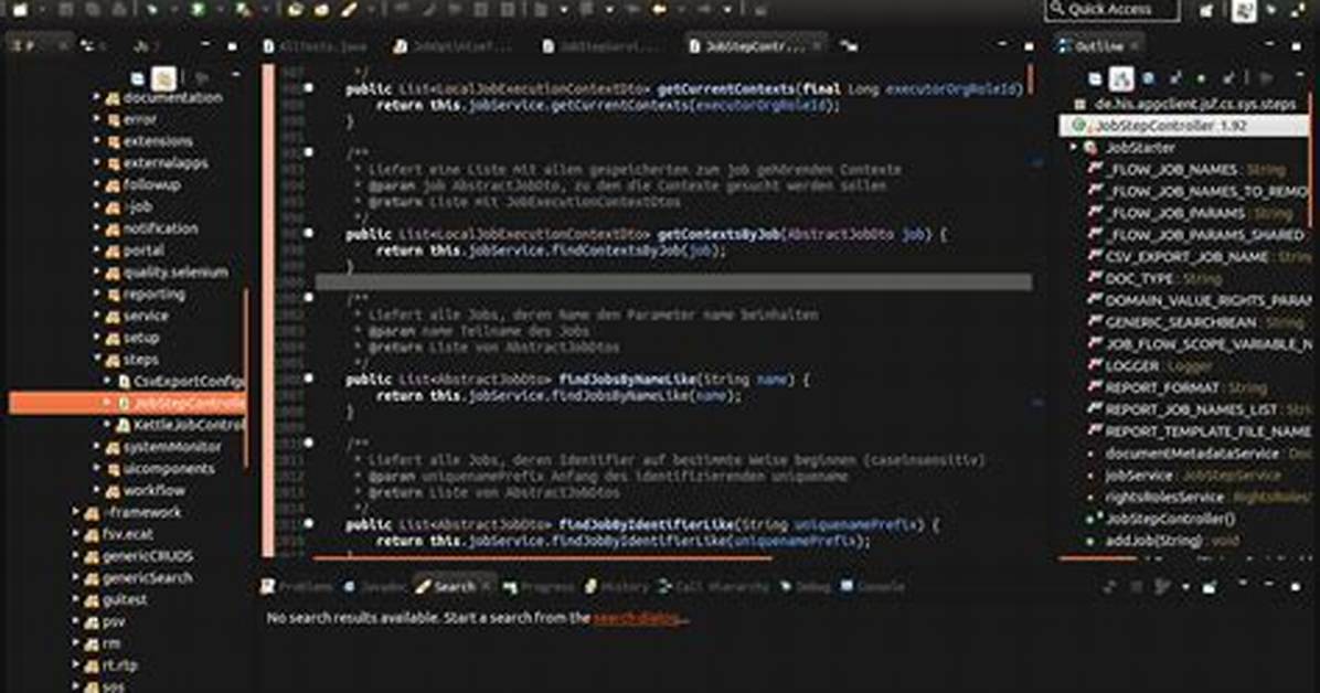 Eclipse Ide for Java - Full Dark Theme