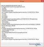 Eclipse: Java Was Started but Returned Error Code=13 [Duplicate]