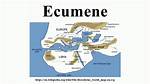Ecumene Definition