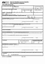 Edd Disability Form