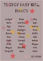Edgy Names