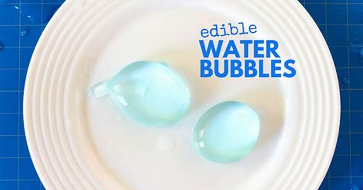 Edible Bubbles