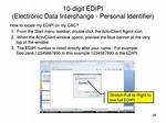Edipi Number