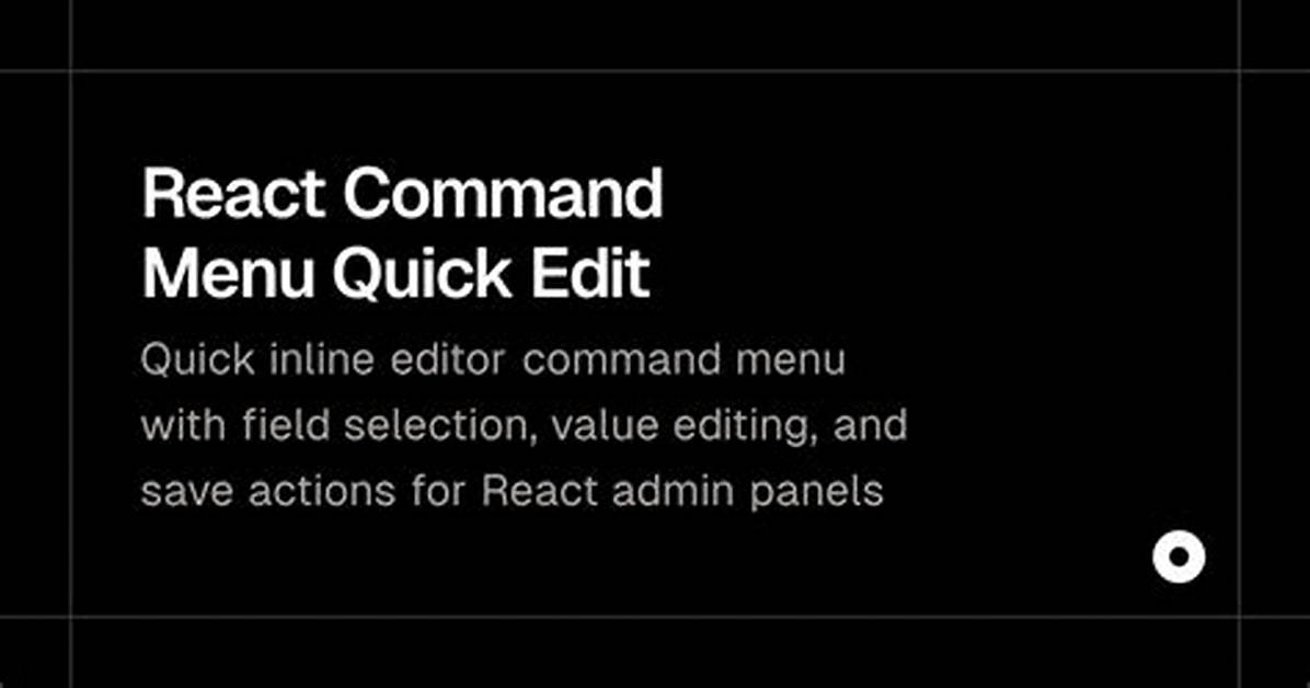 Edit Menu Command for Error-Prone People