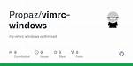 Editing _Vimrc in Windows