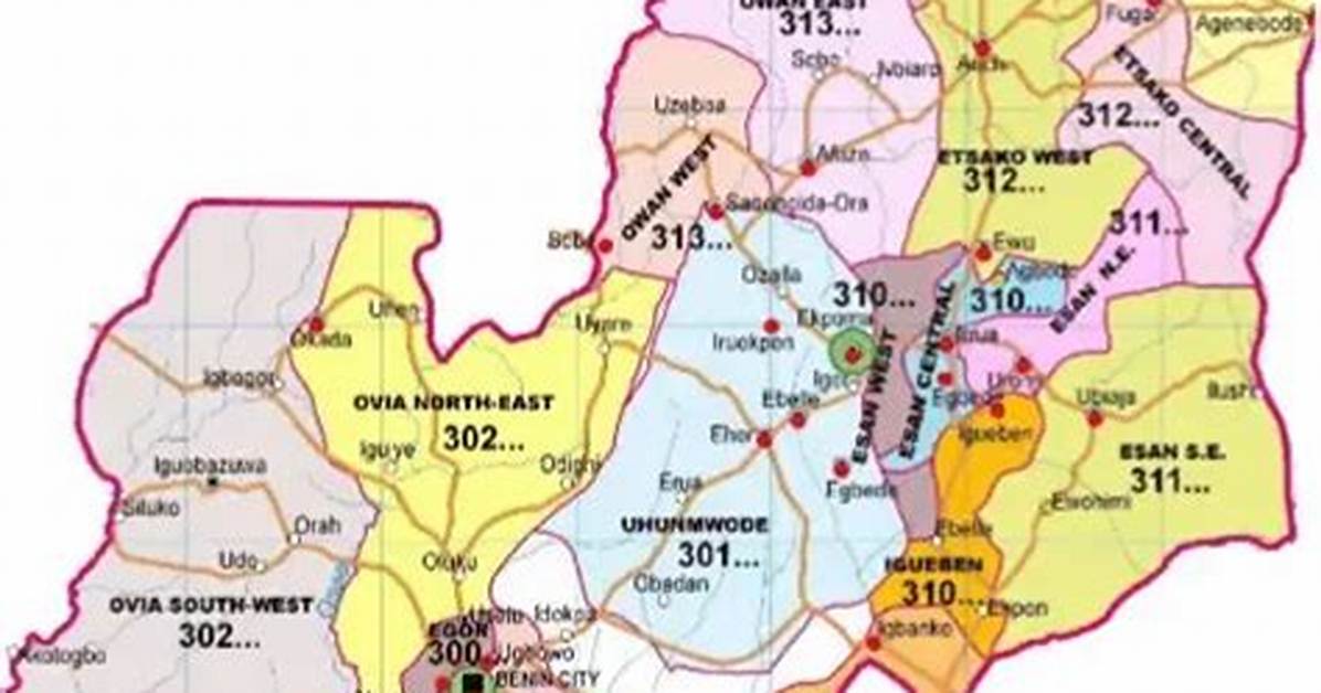 Edo State Zip Code / Postal Code