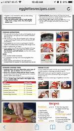 Egglettes Instructions