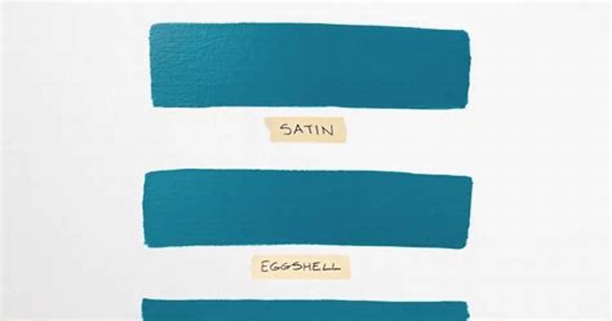 Eggshell Paint vs Satin