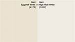 Eggshell White