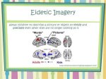 Eidetic Imagery
