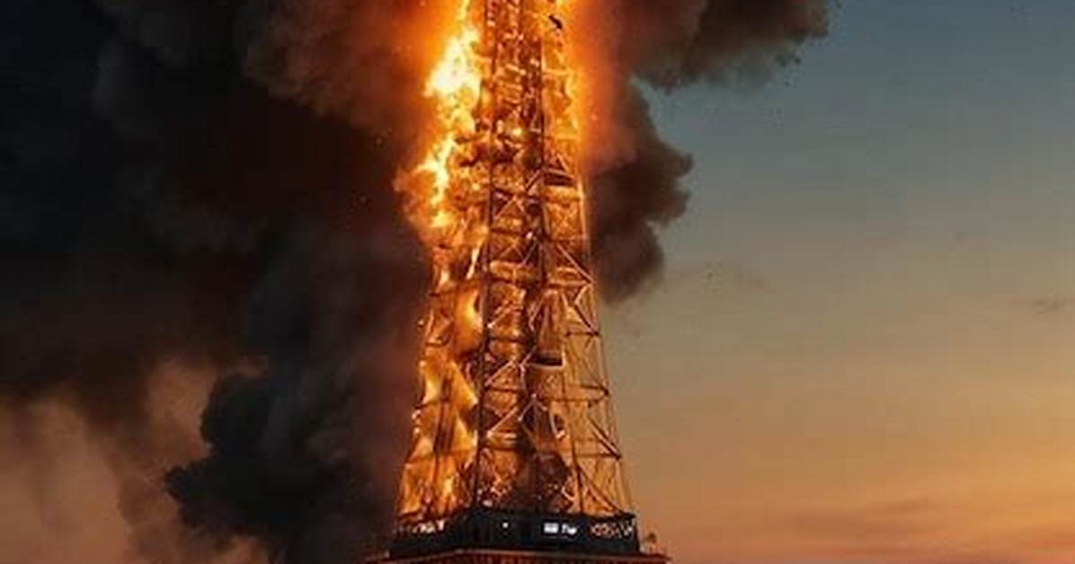Eiffel Tower on Fire: Eiffel Tower Fire: How an Ai Generated Video Caused Global Panic