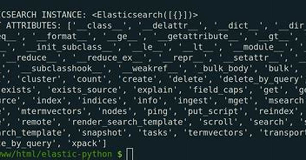 Elasticsearch Cannot Connect with Python Client, Ssl Error