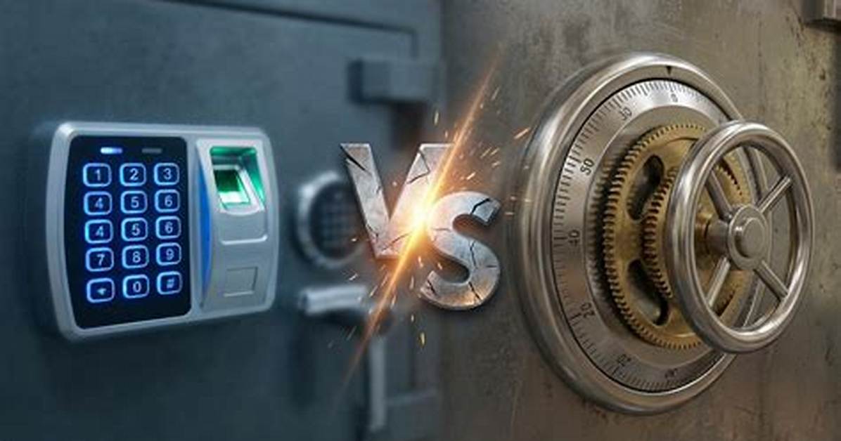 Electronic Safe Locks vs Mechanical