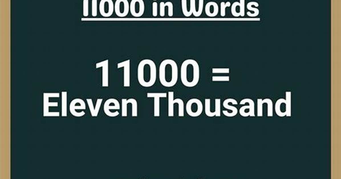Eleven Thousand