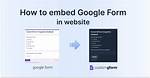 Embed Commandbar into Form