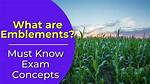 Emblements Definition