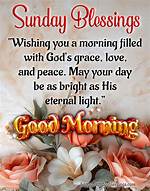 Embracing the Light: Good Sunday Morning Blessings