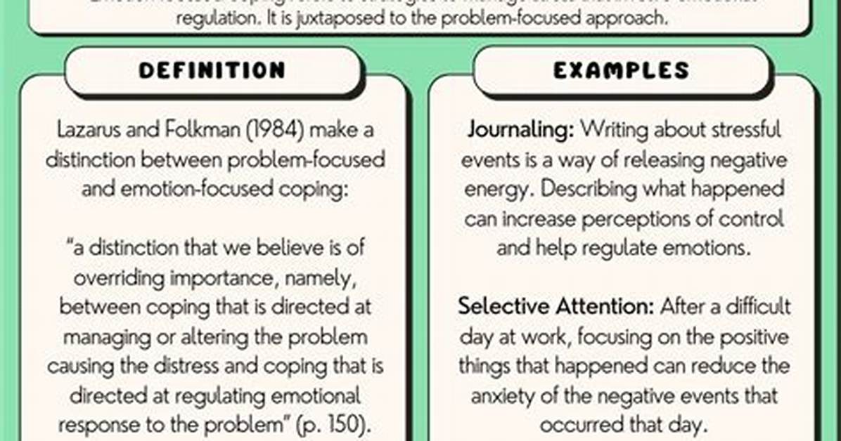 Emotion-Focused Coping