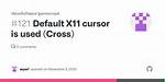 Enable Software Cursor in X11