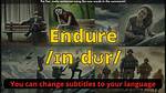 Endured Meaning