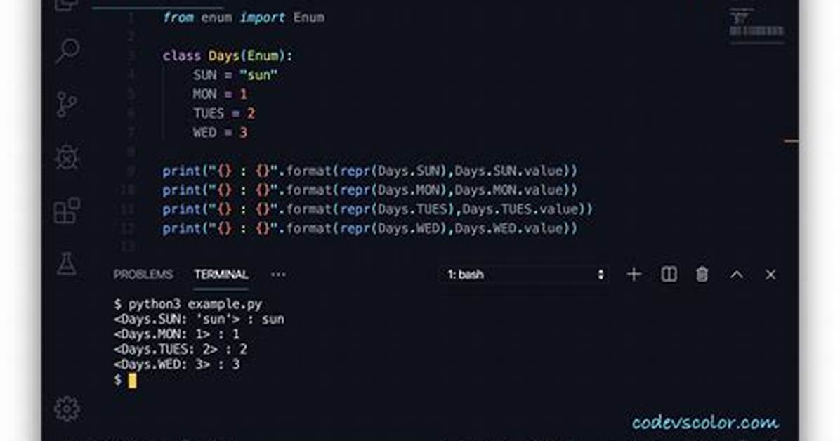 Enum of Enums in Python?